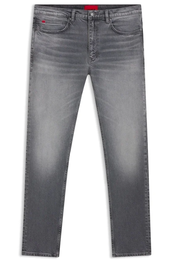Grey extra-slim-fit jeans in stretch denim Grey extra-slim-fit jeans in stretch denim