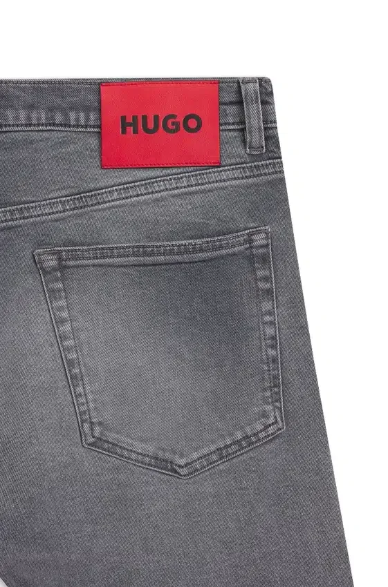 Grey extra-slim-fit jeans in stretch denim Grey extra-slim-fit jeans in stretch denim