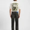 Grey regular-fit jeans in distressed denim Grey regular-fit jeans in distressed denim