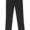 Grey slim-fit jeans in stretch denim