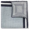 Hand-made pocket square in silk