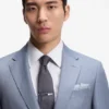 Hand-made pocket square in silk