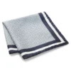 Hand-made pocket square in silk