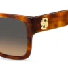 Havana-acetate sunglasses with Double B monogram