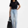 Heart-logo tote bag in cotton canvas