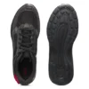 Heel-spoiler trainers with faux-suede accents