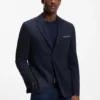 Herringbone regular-fit jacket in a cotton blend Herringbone regular-fit jacket in a cotton blend