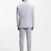 Herringbone regular-fit jacket in a cotton blend