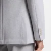 Herringbone regular-fit jacket in a cotton blend