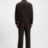 Herringbone slim-fit jacket in performance-stretch cloth