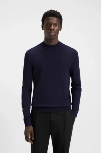 High-neck sweater in a slim fit