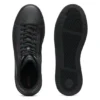 High-top sneakers in faux leather