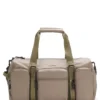 Holdall with silicone-print logo