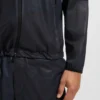 Hooded parka jacket with all-over print