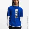 HUGO x Jujutsu Kaisen T-shirt with character print HUGO x Jujutsu Kaisen T-shirt with character print