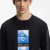 HUGO x Jujutsu Kaisen T-shirt with character print HUGO x Jujutsu Kaisen T-shirt with character print