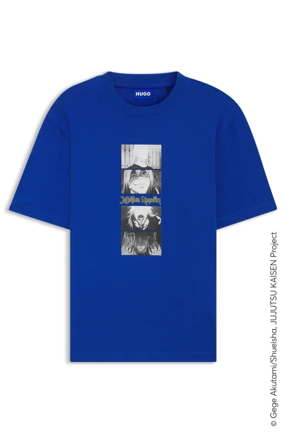 HUGO x Jujutsu Kaisen T-shirt with character print HUGO x Jujutsu Kaisen T-shirt with character print