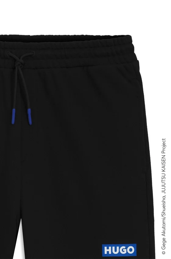 HUGO x Jujutsu Kaisen tracksuit bottoms in cotton terry HUGO x Jujutsu Kaisen tracksuit bottoms in cotton terry