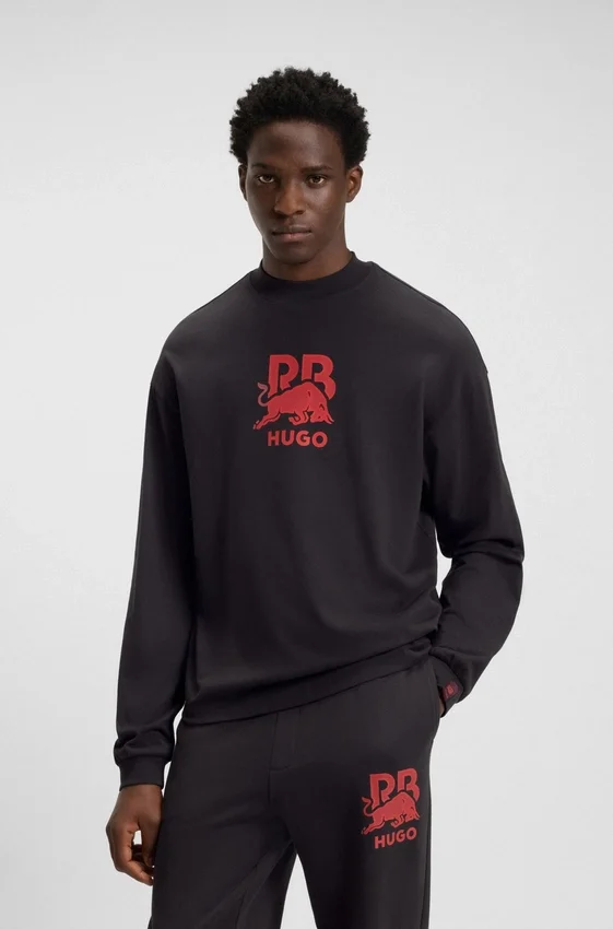 HUGO x RB bull-graphic T-shirt in cotton HUGO x RB bull-graphic T-shirt in cotton