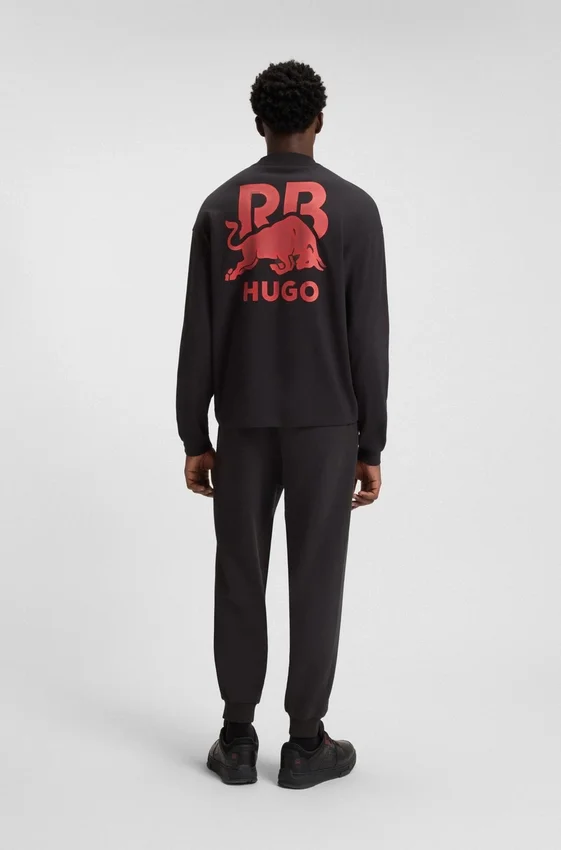 HUGO x RB bull-graphic T-shirt in cotton HUGO x RB bull-graphic T-shirt in cotton