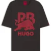 HUGO x RB bull-graphic T-shirt in cotton HUGO x RB bull-graphic T-shirt in cotton