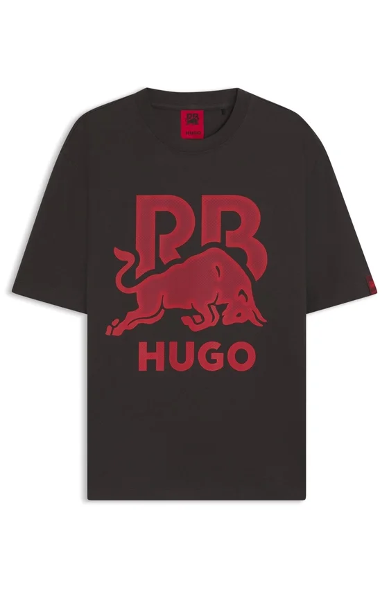 HUGO x RB bull-graphic T-shirt in cotton HUGO x RB bull-graphic T-shirt in cotton