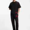 HUGO x RB cotton-blend T-shirt with contrast piping HUGO x RB cotton-blend T-shirt with contrast piping
