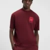 HUGO x RB cotton T-shirt with bull-graphic logo HUGO x RB cotton T-shirt with bull-graphic logo