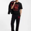 HUGO x RB cotton T-shirt with bull motif HUGO x RB cotton T-shirt with bull motif