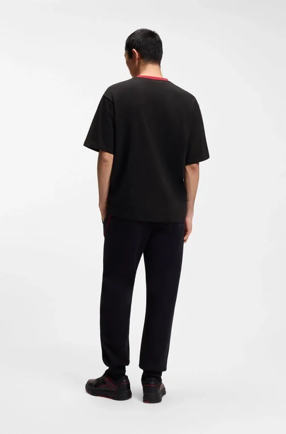 HUGO x RB cotton T-shirt with bull motif HUGO x RB cotton T-shirt with bull motif