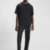 HUGO x RB cotton T-shirt with logos and tipping HUGO x RB cotton T-shirt with logos and tipping
