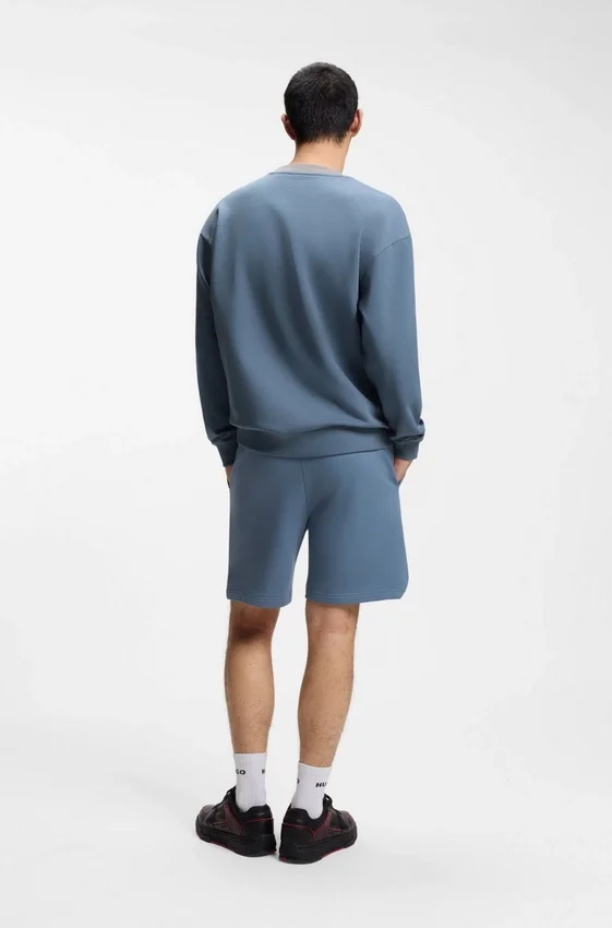 HUGO x RB cotton-terry sweatshirt with bull motif HUGO x RB cotton-terry sweatshirt with bull motif
