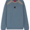 HUGO x RB cotton-terry sweatshirt with bull motif HUGO x RB cotton-terry sweatshirt with bull motif