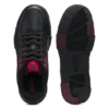 HUGO x RB faux-leather trainers with bull-graphic logo