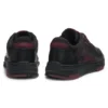 HUGO x RB faux-leather trainers with bull-graphic logo