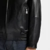 HUGO x RB leather jacket with bull motifs HUGO x RB leather jacket with bull motifs