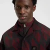 HUGO x RB oversized-fit shirt with printed pattern