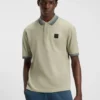 HUGO x RB polo shirt with bull-graphic logo patch