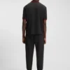 HUGO x RB polo shirt with bull-graphic logo patch