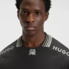 HUGO x RB polo shirt with logos and tipping