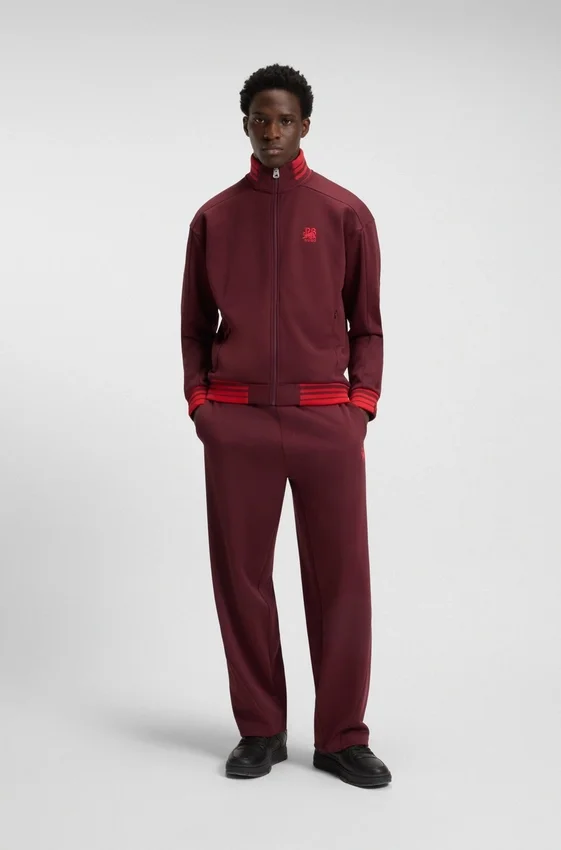 HUGO x RB relaxed-fit sweatshirt with bull-graphic logo HUGO x RB relaxed-fit sweatshirt with bull-graphic logo