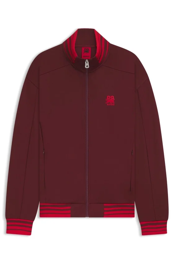 HUGO x RB relaxed-fit sweatshirt with bull-graphic logo HUGO x RB relaxed-fit sweatshirt with bull-graphic logo