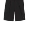 HUGO x RB stretch-cotton shorts with bull motif