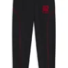 HUGO x RB stretch-cotton sweatpants with bull motif