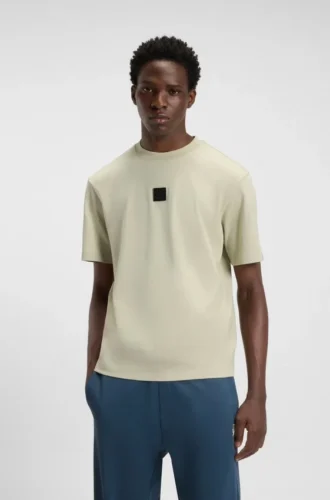 HUGO x RB T-shirt with bull-graphic logo patch