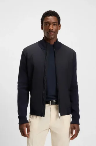 Hybrid jacket with Double B monogram
