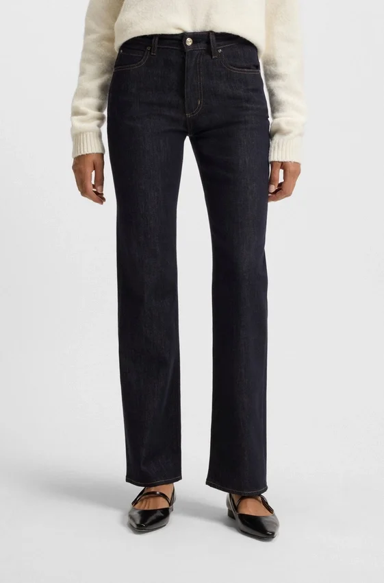 Indigo slim-fit jeans in stretch denim Indigo slim-fit jeans in stretch denim
