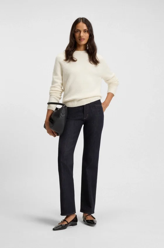 Indigo slim-fit jeans in stretch denim Indigo slim-fit jeans in stretch denim