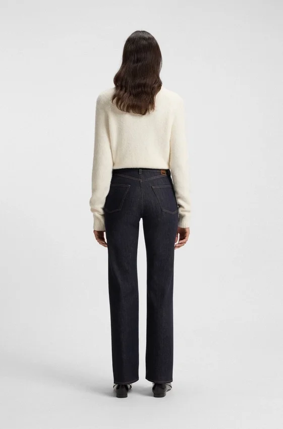 Indigo slim-fit jeans in stretch denim Indigo slim-fit jeans in stretch denim