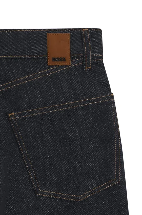 Indigo slim-fit jeans in stretch denim Indigo slim-fit jeans in stretch denim